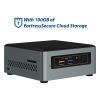 Intel NUC Mini PC, BOXNUC7I5BNH, w/100GB FortressSecure Cloud Storage 1yr Free